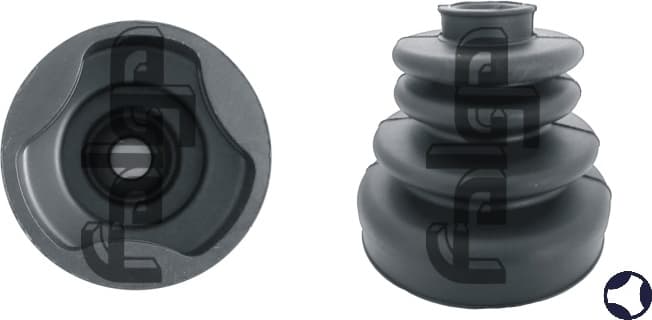 Apsauga granatos tripodo