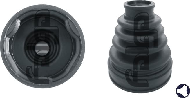 Apsauga granatos tripodo