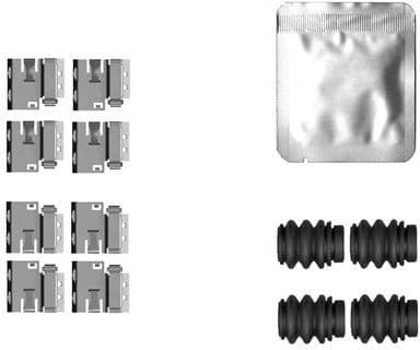 Accessory Kit, disc brake pad 82561600