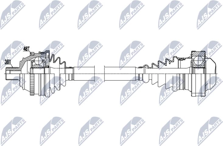 Drive Shaft NPW-VW-217