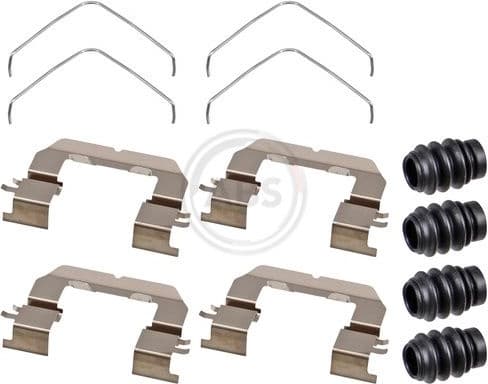 Accessory Kit, disc brake pad 0123Q