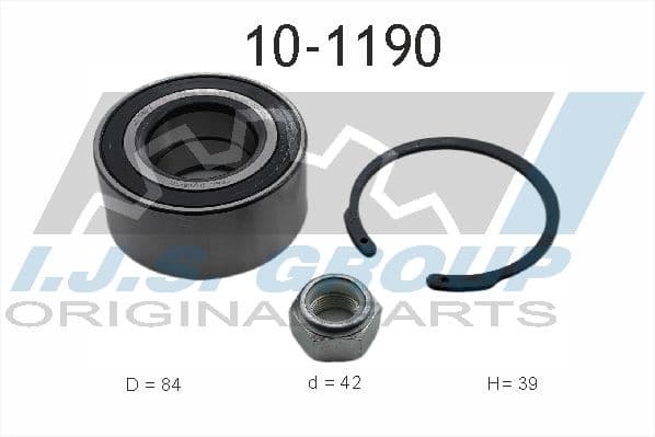 Wheel Bearing Kit Technology & Quality 10-1190 - image 2