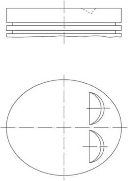 Piston 039 PI 00122 000