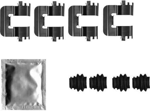 Accessory Kit, disc brake pad 82550100