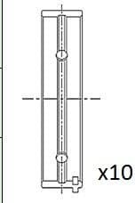Crankshaft Bearing BM1052-STD