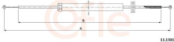 Bonnet Cable 92.13.1301