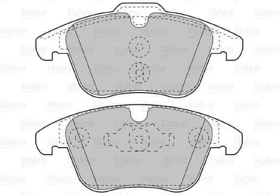 Brake Pad Set, disc brake 601056 - image 2