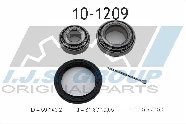 Wheel Bearing Kit 10-1209 - image 2