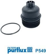 Cap, oil filter housing P549