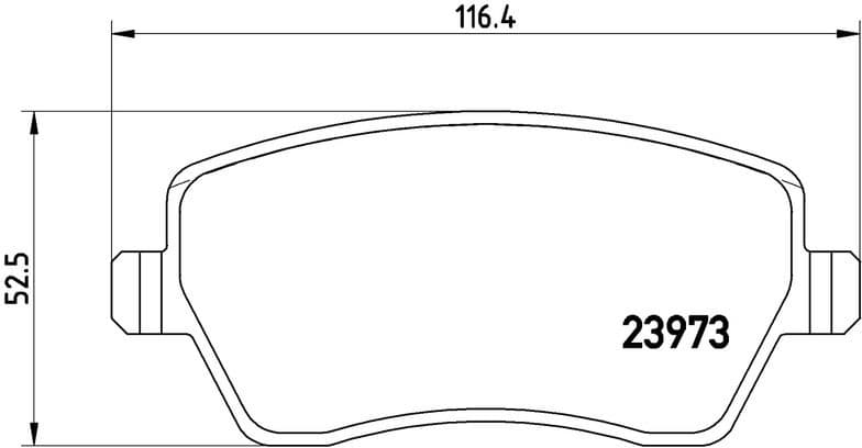 Brake Pad Set, disc brake BEYOND LINE - EV P 68 033E