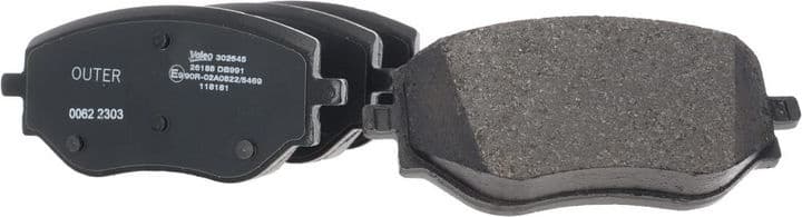 Brake Pad Set, disc brake ESSENTIAL 302545 - image 2