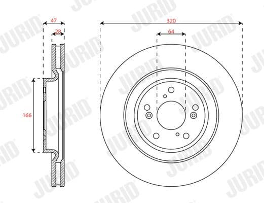 Brake Disc COAT+ 563713JC - image 2