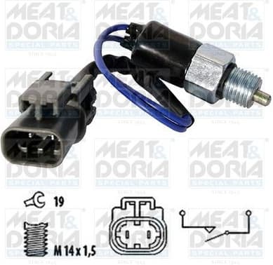 Switch, reverse light 36076