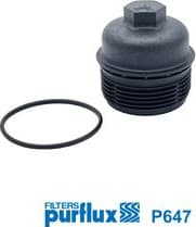 Cap, oil filter housing P647