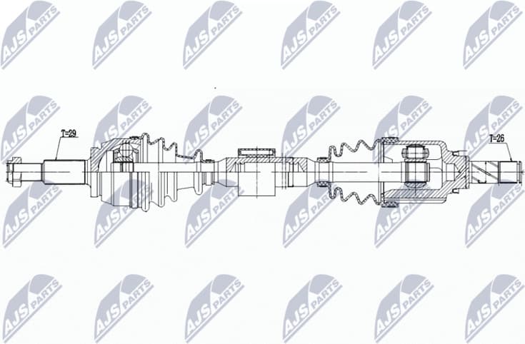 Drive Shaft NPW-RE-197
