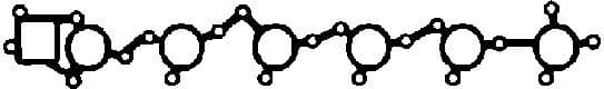 Gasket, intake manifold 450408P - image 2
