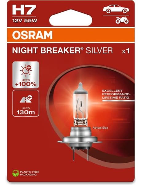 Bulb, cornering light NIGHT BREAKER® SILVER 64210NBS-1BL