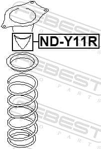 Rubber Buffer, suspension ND-Y11R - image 2
