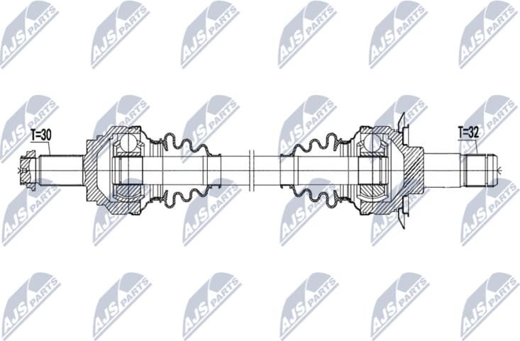 Drive Shaft NPW-BM-231