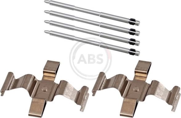 Accessory Kit, disc brake pad 0109Q