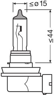 Osram Bulbs H11 12V CoolBlue Intense NextGen kompl. 2vnt - Autoera - image 2