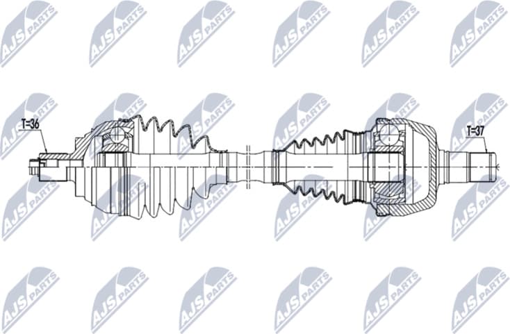 Drive Shaft NPW-VW-220