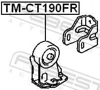 Mounting, engine TM-CT190FR - image 2