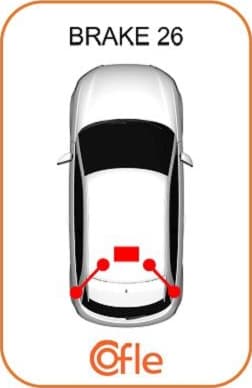 Cable Pull, parking brake 92.1E.LR002 - image 2