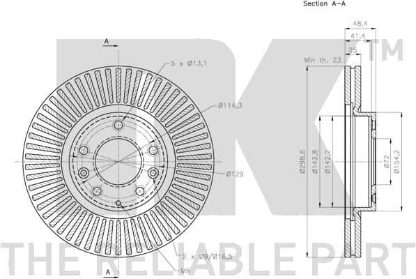 Brake Disc 313268 - image 3