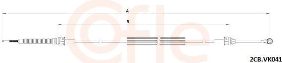 Cable Pull, manual transmission 92.2CB.VK041