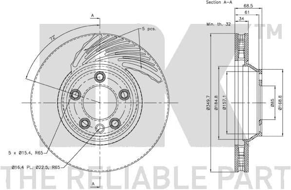 Brake Disc 2047103 - image 3