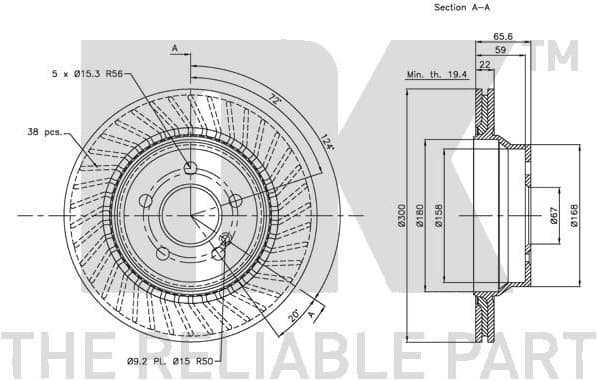 Brake Disc 203363 - image 3