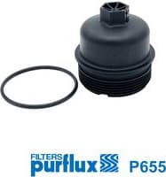 Cap, oil filter housing P655