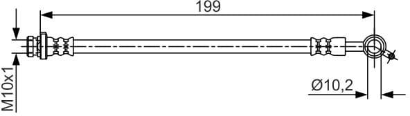 Brake Hose 1987481698