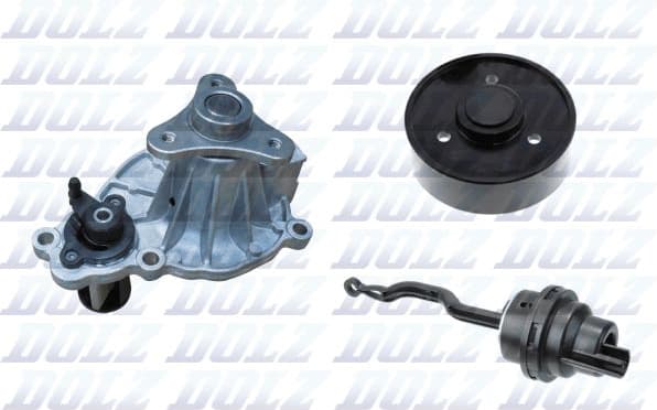 Water Pump, engine cooling B268V