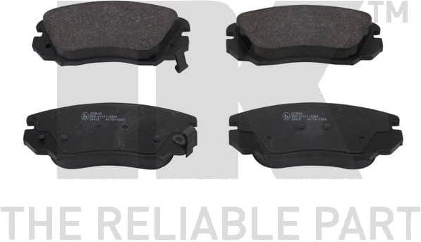 Brake Pad Set, disc brake 223640