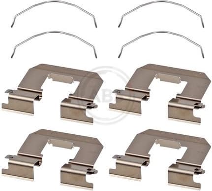 Accessory Kit, disc brake pad 0160Q