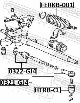 Inner Tie Rod 0322-GJ4 - image 2