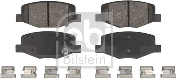 Brake Pad Set, disc brake 188676