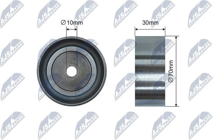 Tensioner Pulley, V-ribbed belt RNK-PE-012
