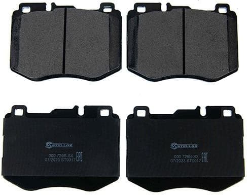 Brake Pad Set, disc brake 000 729B-SX