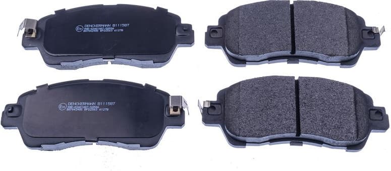 Brake Pad Set, disc brake B111587