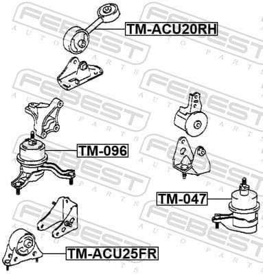 Mounting, engine TM-096 - image 2