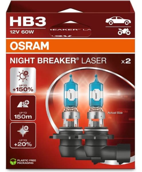 Bulb, front fog light NIGHT BREAKER® LASER 9005NL-2HB