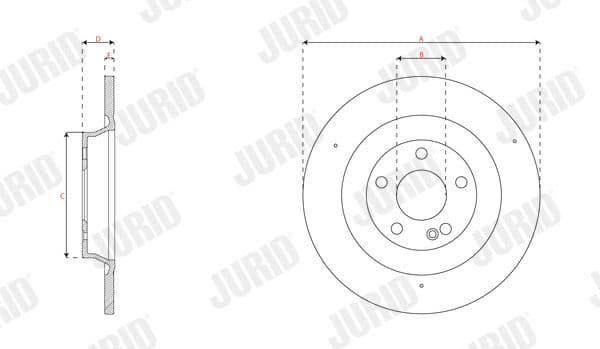 Brake Disc COAT+ 563645JC - image 3