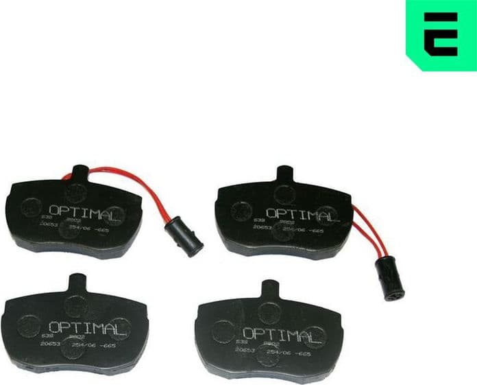 Brake Pad Set, disc brake BP-09802