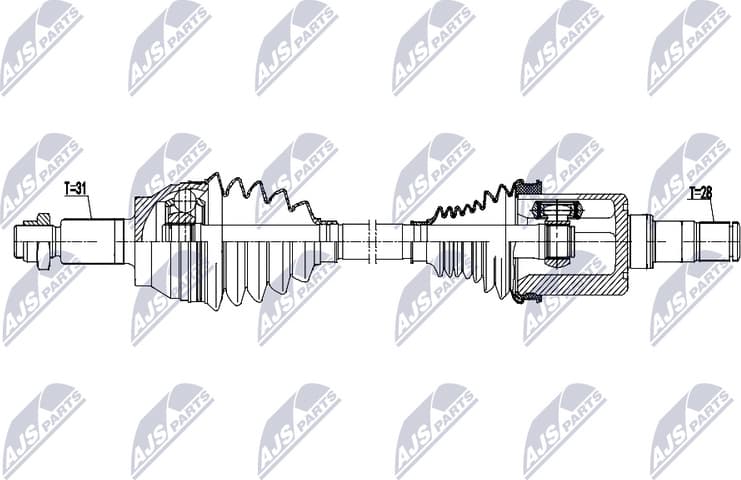 Drive Shaft NPW-LR-029