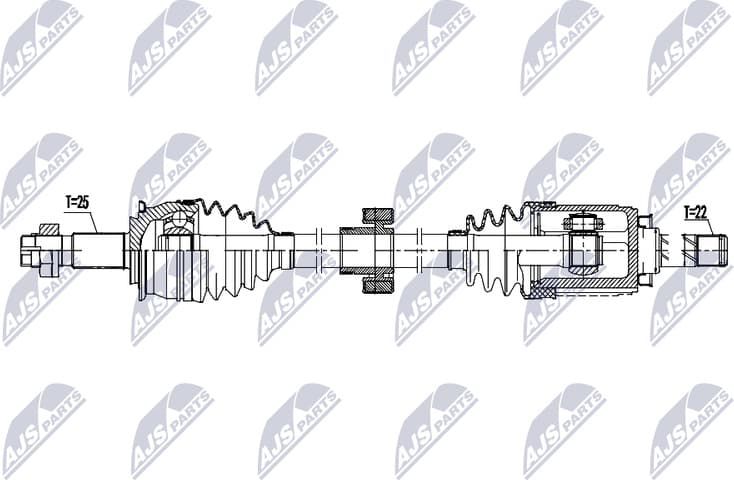 Drive Shaft NPW-DW-059