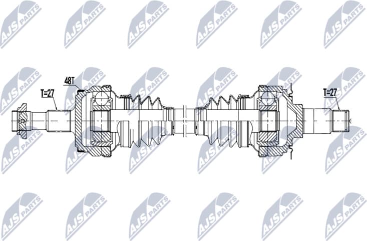 Drive Shaft NPW-ME-194