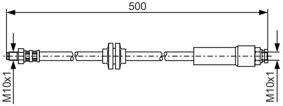 Brake Hose 1 987 481 172 - image 5